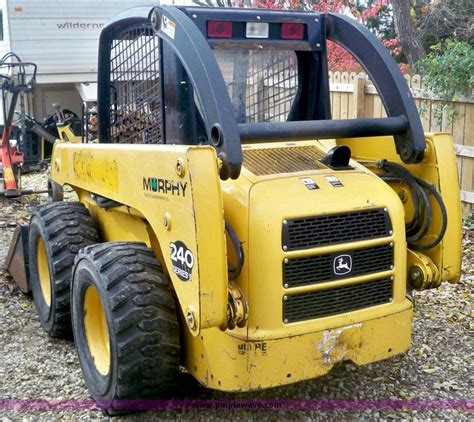 2004 john deere 240 skid steer for sale|john deere 240 value.